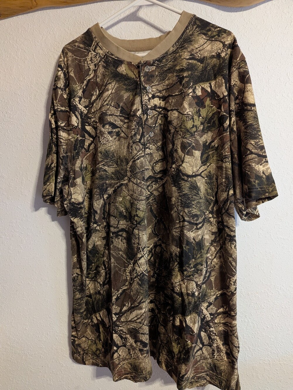 Men's Boulder Creek Camo Shirt Size 2XL